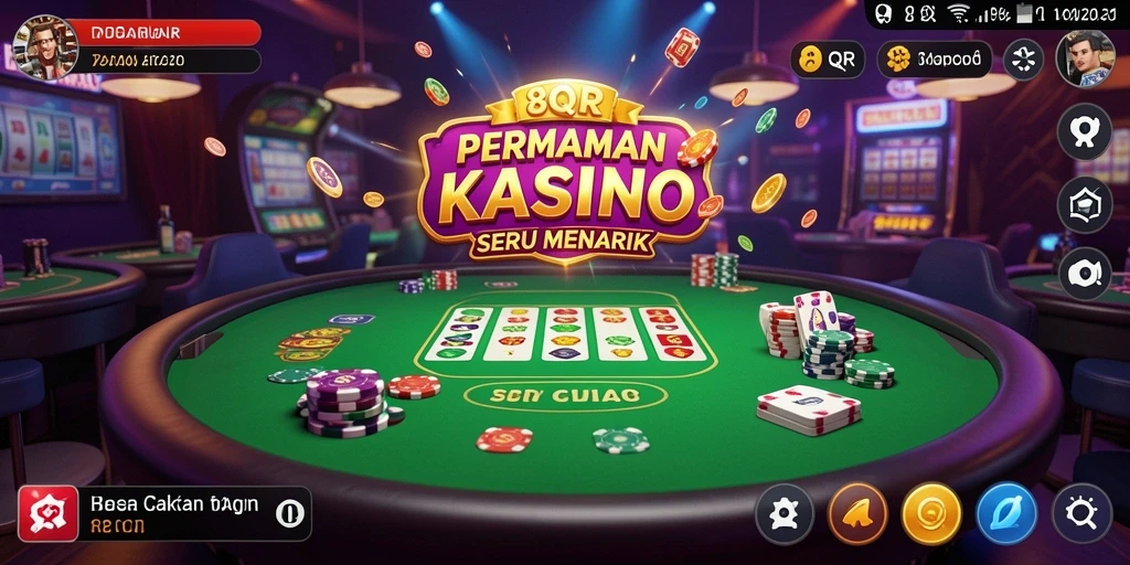 Screenshot gameplay menarik dari aplikasi Kasino 8QR.