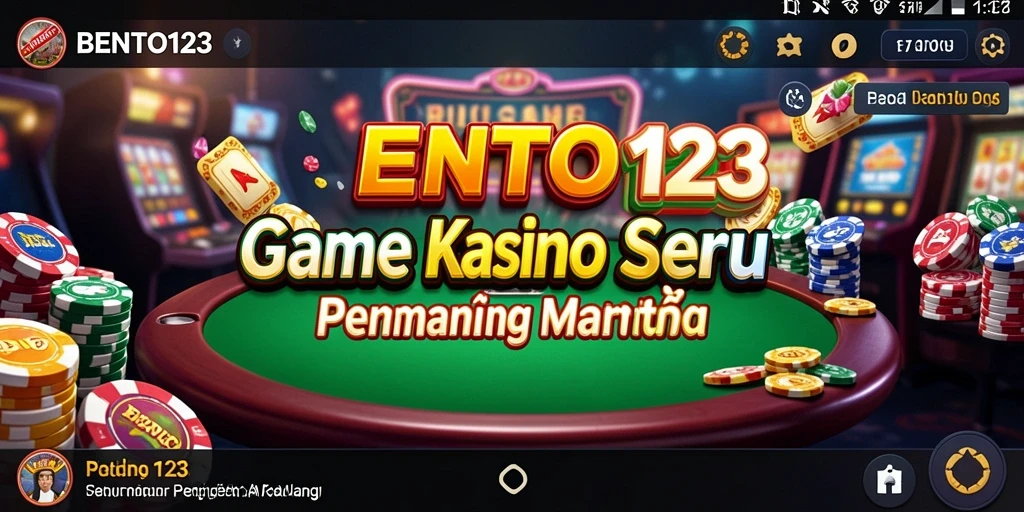 Screenshot gameplay BENTO123 menampilkan keseruan permainan Kasino.