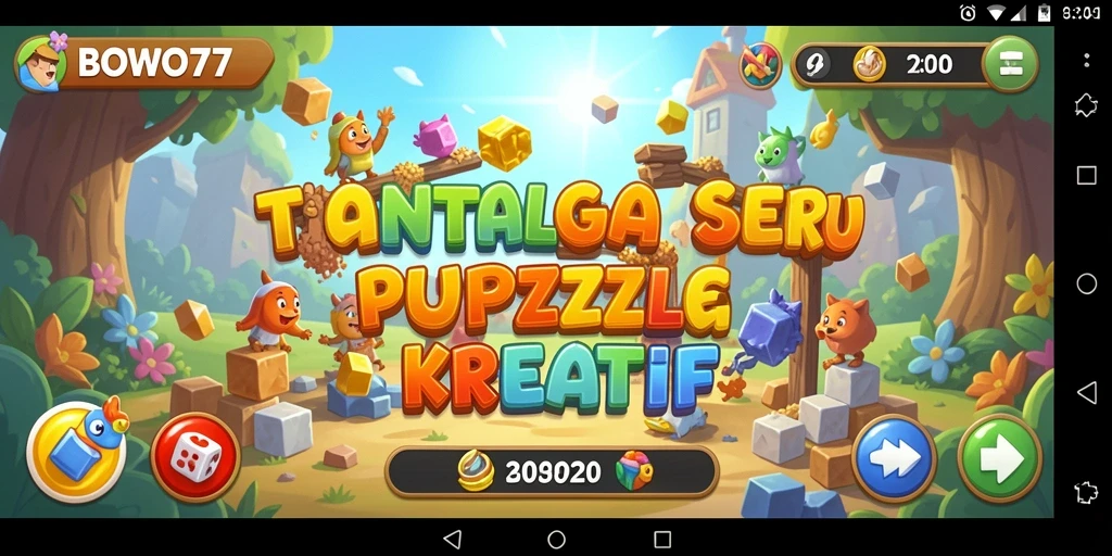 Gameplay BOWO77 menampilkan berbagai puzzle menarik yang menantang pikiran.