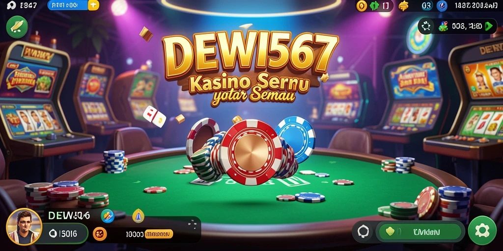 Tangkapan layar <strong>DEWI567</strong> memperlihatkan suasana permainan Kasino yang seru.