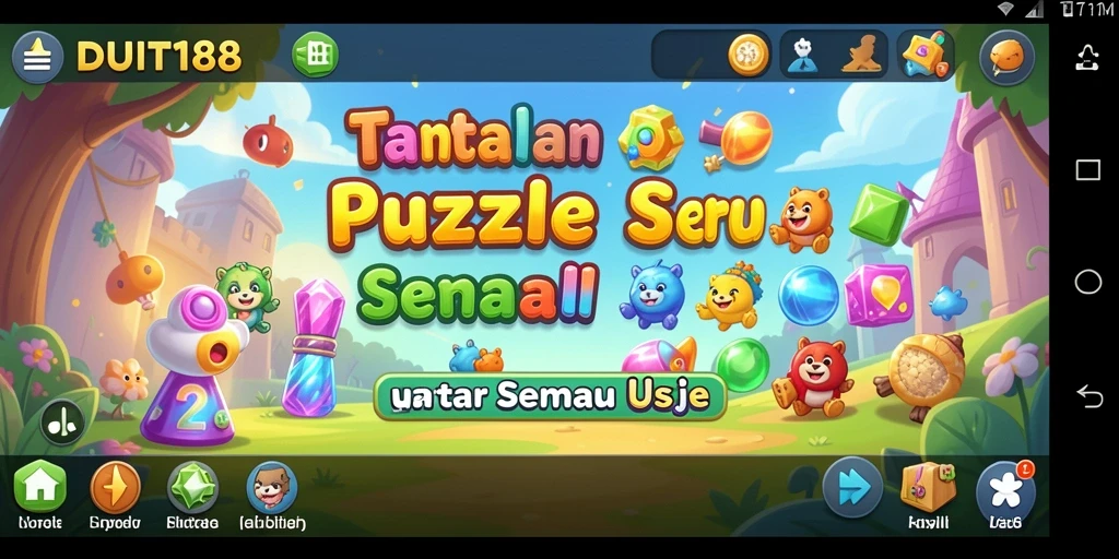 Tampilan gameplay seru dan penuh warna dari DUIT188.