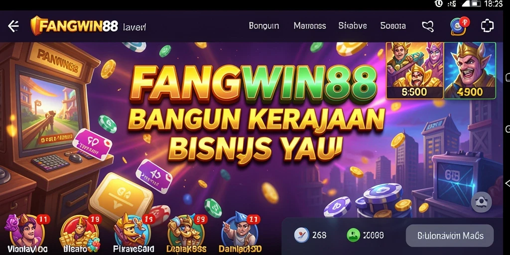 Screenshot gameplay FANGWIN88 menampilkan dinamika bisnis yang menarik.
