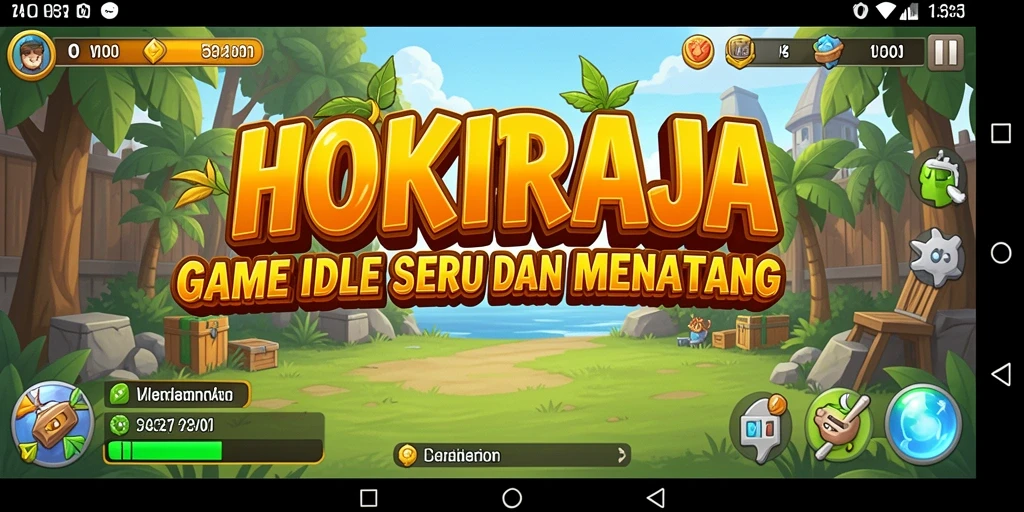 Tampilan gameplay HOKIRAJA yang menggugah selera dan menarik.