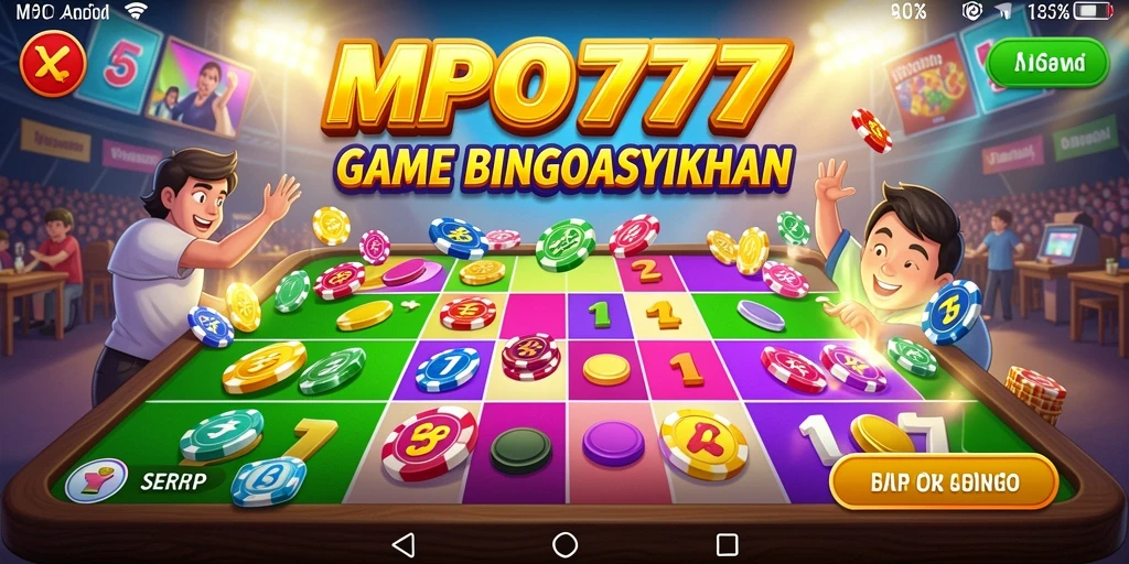 Screenshot MPO777 menampilkan gameplay Bingo yang seru dan interaktif.