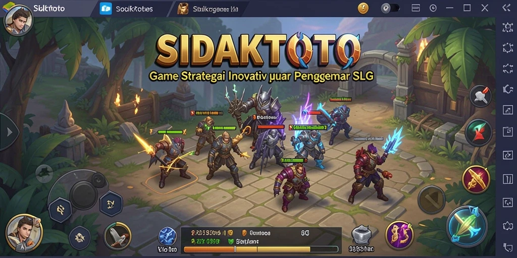 Tampilan gameplay seru dalam SIDAKTOTO dengan elemen strategi.