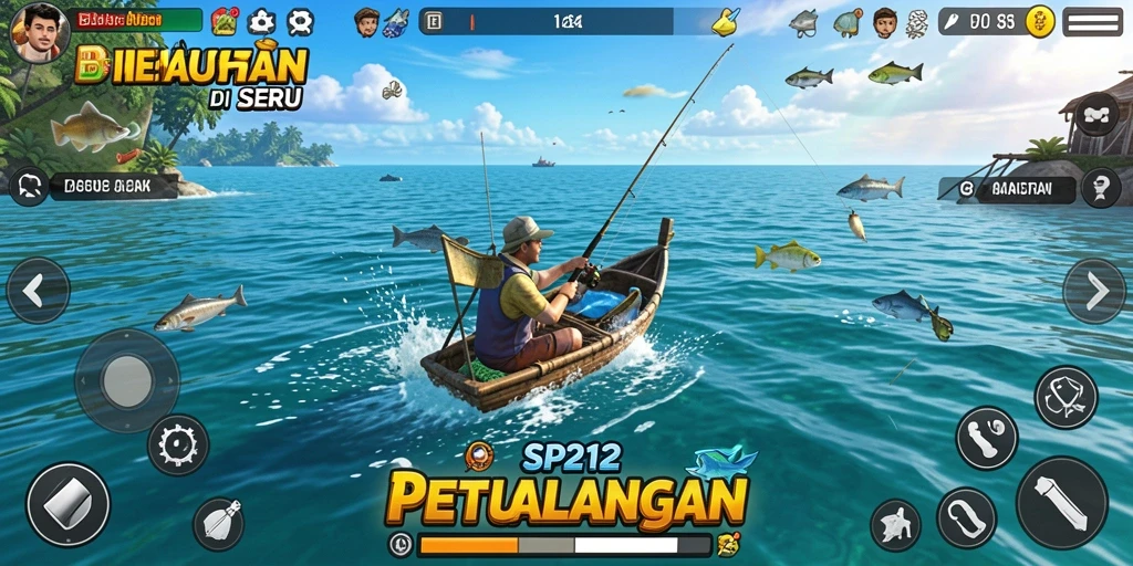 Tangkapan ikan yang menakjubkan dalam SP212.